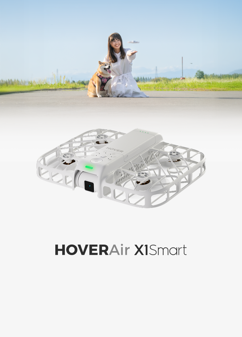 HOVERAir X1 Smart - 99g・登録不要。あなた専属のAIカメラマン